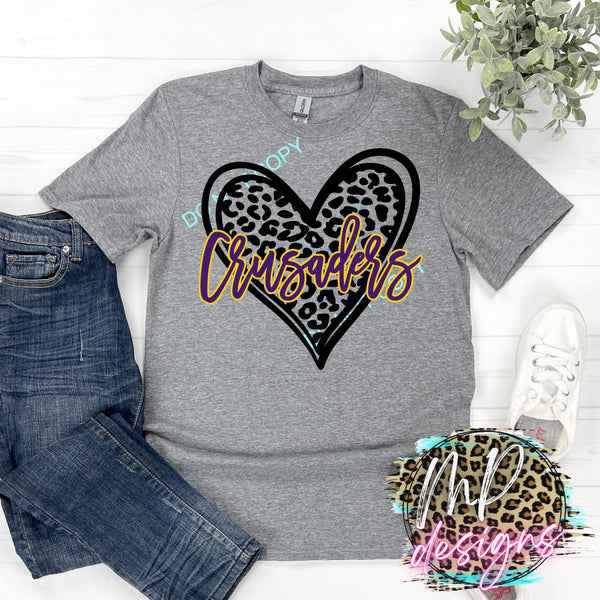 CRUSADERS LEOPARD HEART
