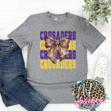 CRUSADERS FOOTBALL BOW