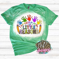 LITTLE REASONS BLEACHED T-SHIRT