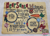 DEAR SANTA TRAY