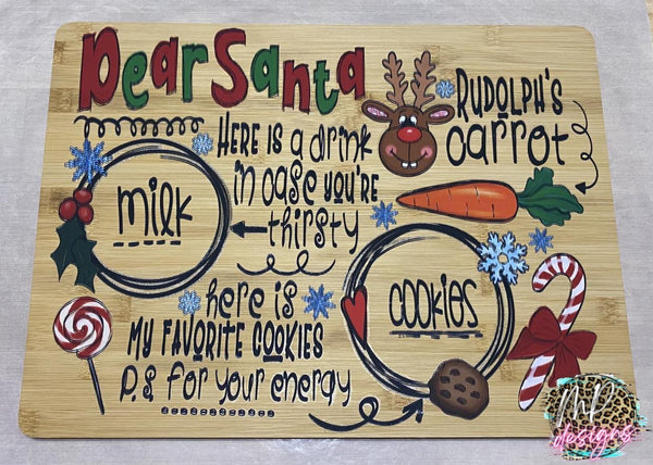 DEAR SANTA TRAY