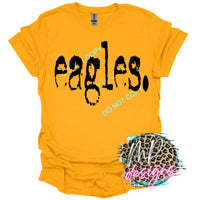 EAGLES TYPOGRAPHY