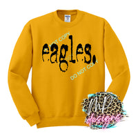 EAGLES TYPOGRAPHY