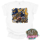EAGLES NAVY GAME DAY FOOTBALL