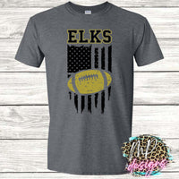 ELKS FLAG FOOTBALL T-SHIRT