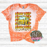 FIELD TRIP VIBES BLEACHED T-SHIRT