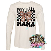 FOOTBALL MAMA CHECKERED