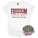 FREEDOM DISTRESSED