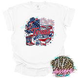 FROM TX RED-WHITE-BLUE