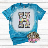 HEAD START LEOPARD BLEACHED T-SHIRT