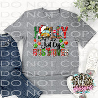 HOLLY JOLLY BUS DRIVER