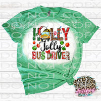 HOLLY JOLLY BUS DRIVER