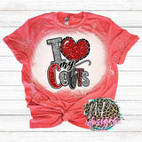 I LOVE MY COLTS RED T-SHIRT