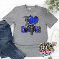 I LOVE MY COUGARS ROYAL T-SHIRT