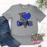 I LOVE MY COUGARS ROYAL T-SHIRT