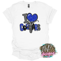 I LOVE MY COUGARS ROYAL T-SHIRT