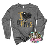 I LOVE MY PIRATES GOLD LONG SLEEVE/SWEATSHIRT