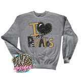 I LOVE MY PIRATES GOLD LONG SLEEVE/SWEATSHIRT