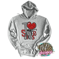 I LOVE MY SILVER SPURS LONG SLEEVE/SWEATSHIRT