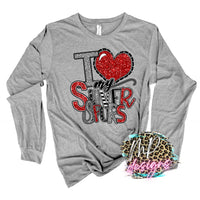 I LOVE MY SILVER SPURS LONG SLEEVE/SWEATSHIRT