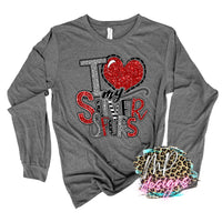 I LOVE MY SILVER SPURS LONG SLEEVE/SWEATSHIRT
