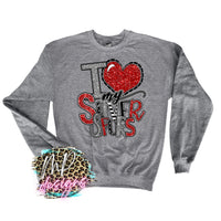 I LOVE MY SILVER SPURS LONG SLEEVE/SWEATSHIRT
