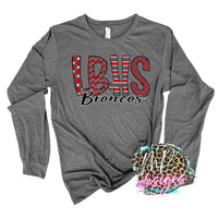 LBHS BRONCOS LONG SLEEVE/SWEATSHIRT