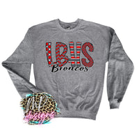 LBHS BRONCOS LONG SLEEVE/SWEATSHIRT
