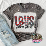 LBHS SILVER SPURS T-SHIRT