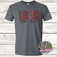 LBHS SILVER SPURS T-SHIRT