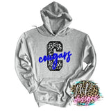 COUGARS C LEOPARD ROYAL LONG SLEEVE/SWEATSHIRT