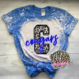 COUGARS C LEOPARD ROYAL T-SHIRT