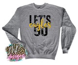 LET'S GO EAGLES GOLD