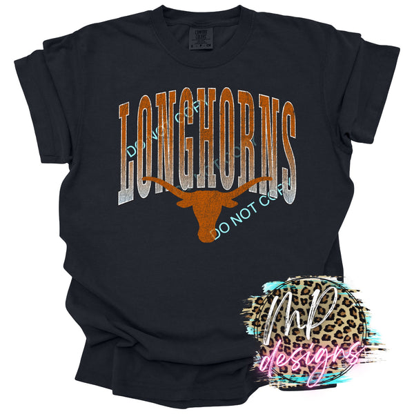 LONGHORNS DISTRESSED