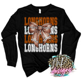 LONGHORNS FOOTBALL BOW