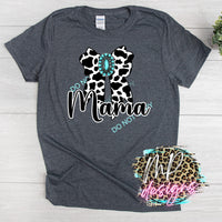 MAMA BOW COW PRINT