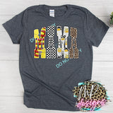 MAMA SOFTBALL DISTRESSED