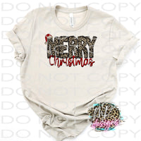 MERRY CHRISTMAS CHEETAH