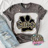 BULLDOGS PAW GOLD T-SHIRT