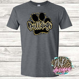 BULLDOGS PAW GOLD T-SHIRT