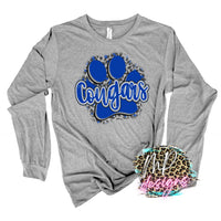 COUGARS PAW ROYAL LONG SLEEVE/SWEATSHIRT