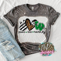 PEACE LOVE HACHIE T-SHIRT