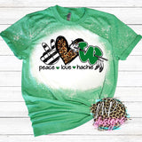 PEACE LOVE HACHIE T-SHIRT