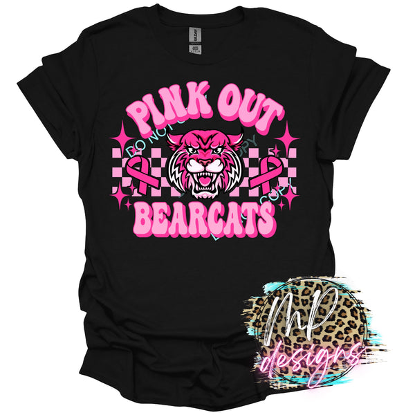 PINK OUT CHECKERED BEARCATS