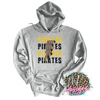 PIRATES BOLT GOLD LONG SLEEVE/SWEATSHIRT