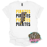 PIRATES BOLT GOLD T-SHIRT