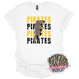 PIRATES BOLT GOLD T-SHIRT