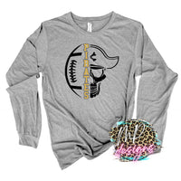 PIRATES MASCOT FOOTBALL GOLD LONG SLEEVE/SWEATSHIRT