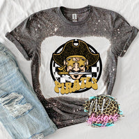 PIRATES PREPPY MASCOT GOLD T-SHIRT