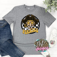 PIRATES PREPPY MASCOT GOLD T-SHIRT